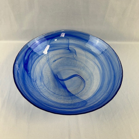 Cobalt Blue Swirl Bowl