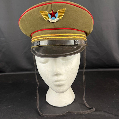 VTG Chinese Military Cap with Pins