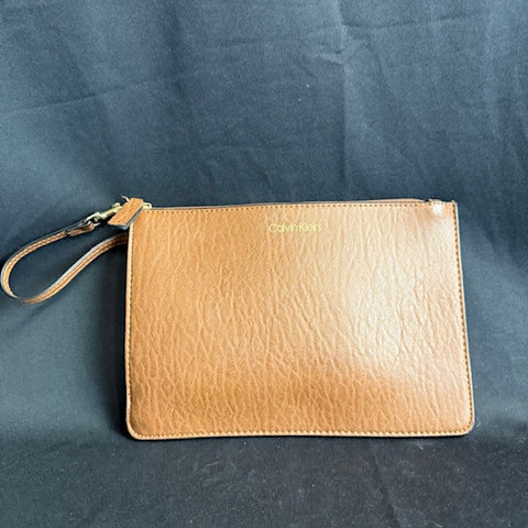 Calvin Klein Pleather Wristlet