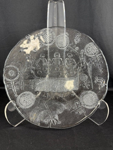 Kosta Boda Swedish Folk Art Serving Plate