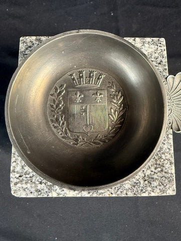 VTG French Pewter Wine Tasting Cup