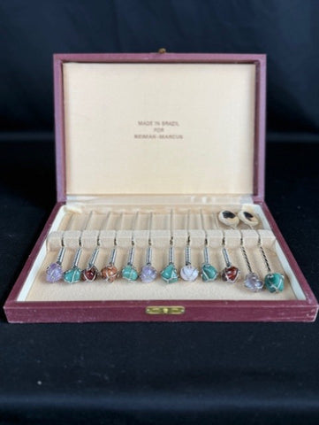 VTG Neiman Marcus Cocktail Spears & Spoons