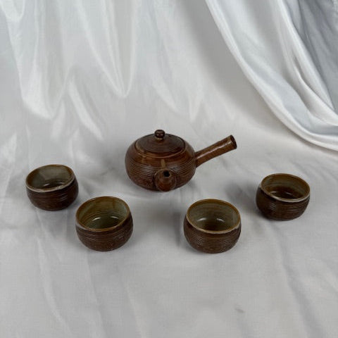 Tokoname-Yaki Tea Set