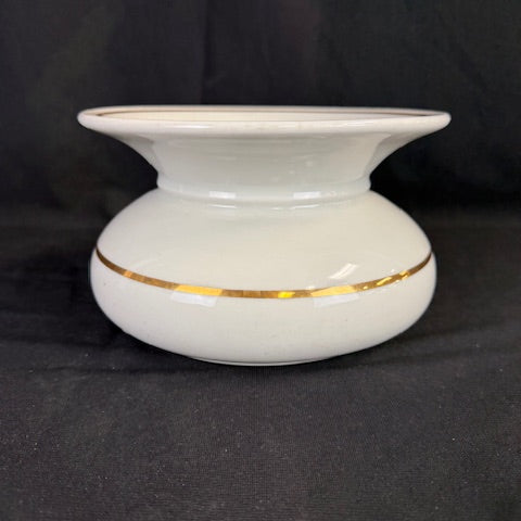 VTG Hall's China Porcelain Spittoon