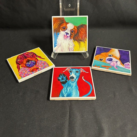 Playful Pup Coasters