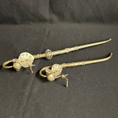 VTG Chinese Peacock Opium Pipes