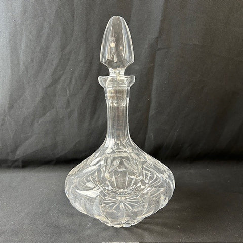 VTG Cut Crystal Decanter