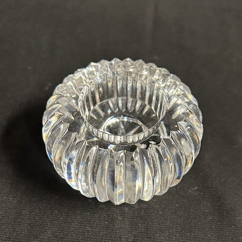 Waterford Crystal Bezel Votive Round Candle Holder