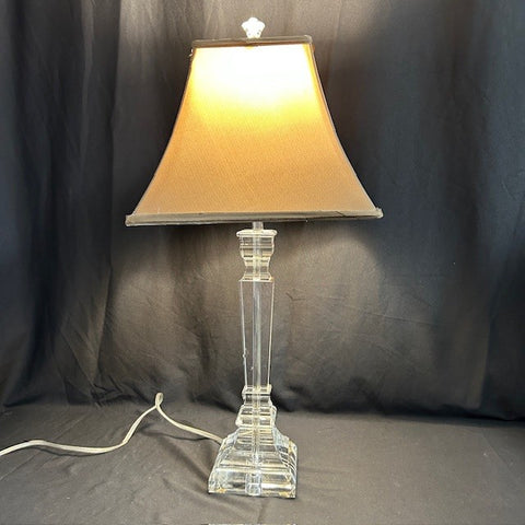 Lucite Lamp