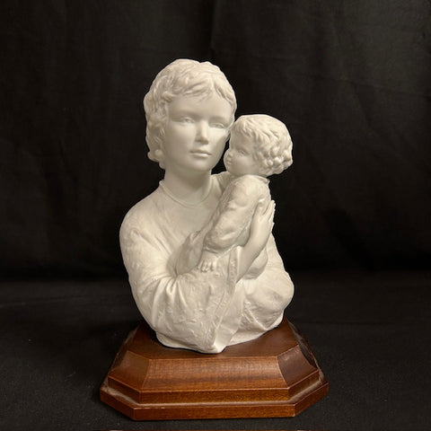 VTG Edna Hibel Porcelain Sculpture