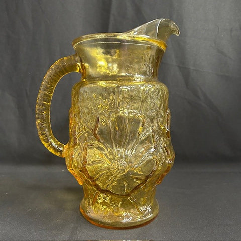 VTG Anchor Hocking Daisy Pitcher