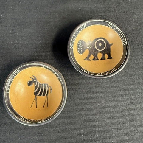 African Safari Trinket Dishes