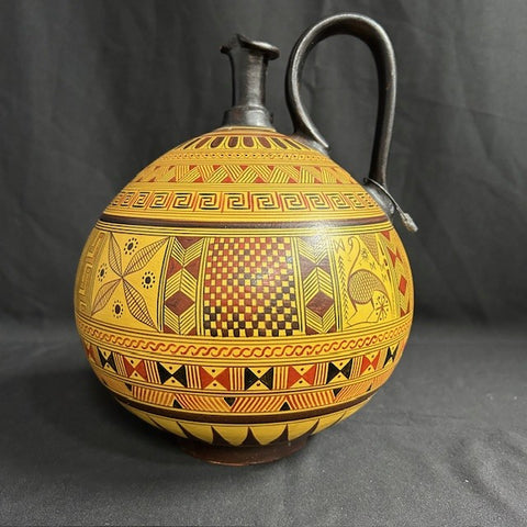 Ancient Greek Amphora Vase Pottery Museum Replica