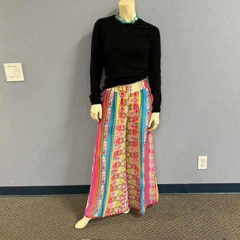 Johnny Was Mariah Ikat Pants Sz XS