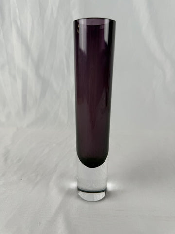 Amethyst Art Glass Vase