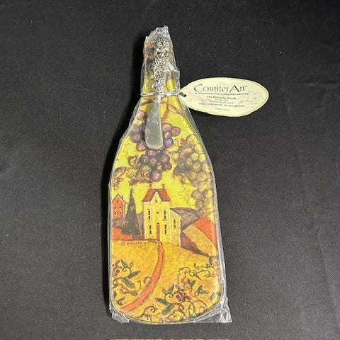 Wine Shaped Cheese Board