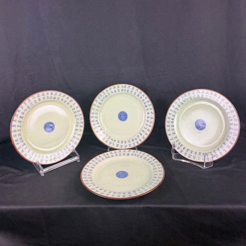 Set of 4 Chinese Antique Plates