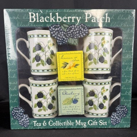 Blackberry Patch Tea & Collectible Mug Set