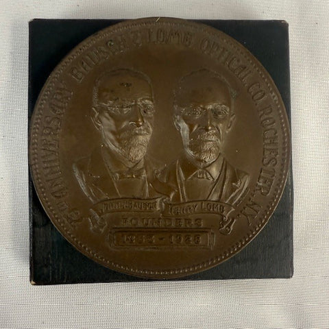 75th Anniversary Commemorative Bausch & Lomb Paperweight