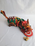 VTG Chinese Wooden Dragon Puppet