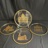 Orrefors Places of Worship Plates