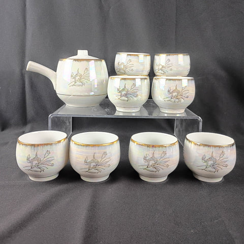 VTG Japanese Lusterware Tea Set