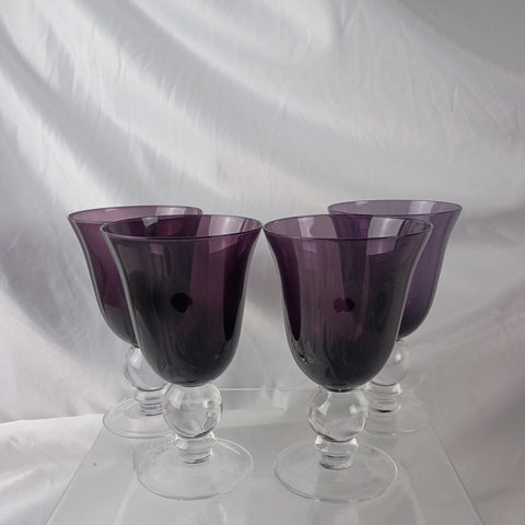 VTG Crystal D'arques Goblets