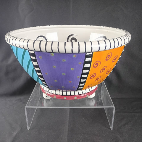 VTG Geometric Serving Bowl by Prospero
