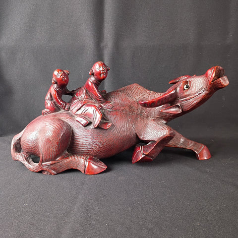 VTG Cinnabar Water Buffalo w/ Kids