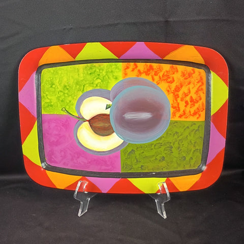 Painted Fruit Tray