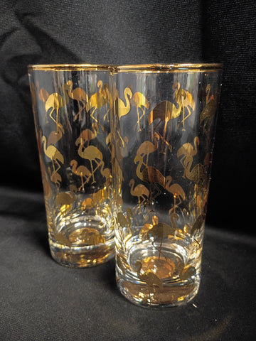 Flamingo Cocktail Glasses