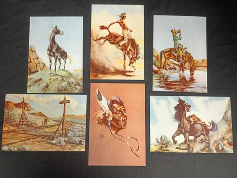 VTG Western Postcards