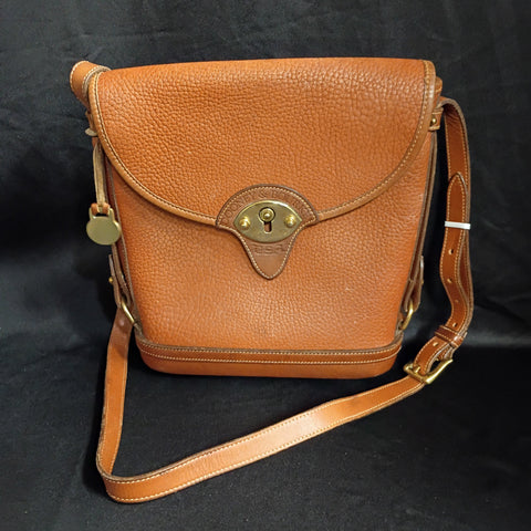 VTG Dooney & Bourke Pebble Leather Shoulder Bag