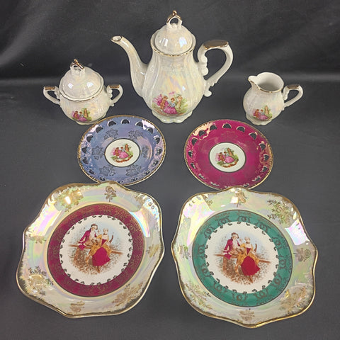 VTG Lusterware, Japan, Porcelain Tea Set