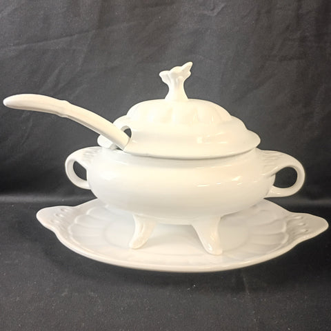Portuguese Pottery Soup Tureen