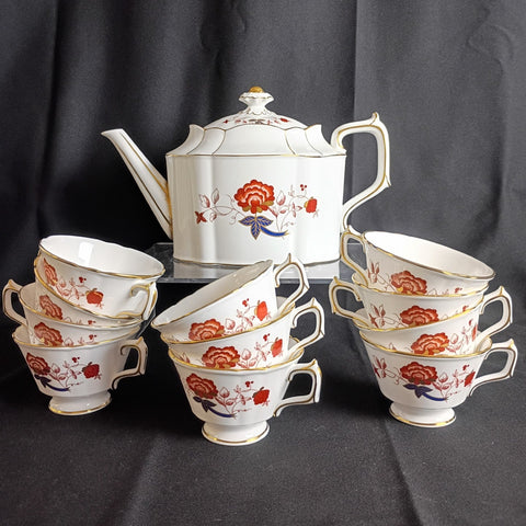 Royal Crown Derby Bali Tea Set