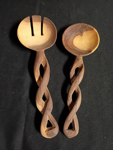 Olive Wood Serving Utensils