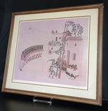 Signed Hopi Art Print by Fred Kabotie 