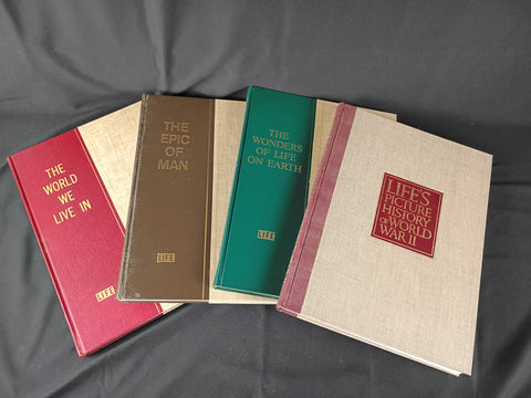 Set of 4 Life Editorial Books