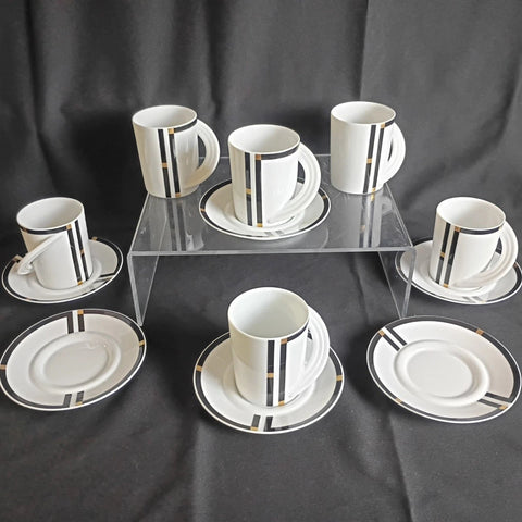 Rosenthal Nera Continental Demitasse & Saucers