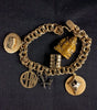 VTG 14K Gold Charm Bracelet