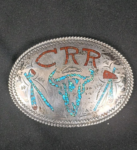 VTG Navajo Belt Buckle