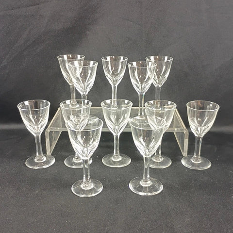 Set of 12 VTG Baccarat Crystal Liqueur Glasses