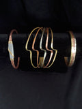 Copper & Brass Bangle Set