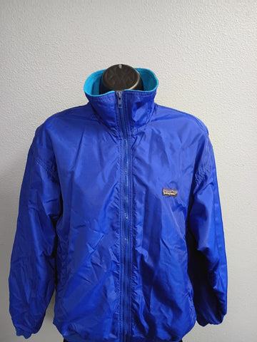 VTG Patagonia Women's Windbreaker Sz 12 - Blue