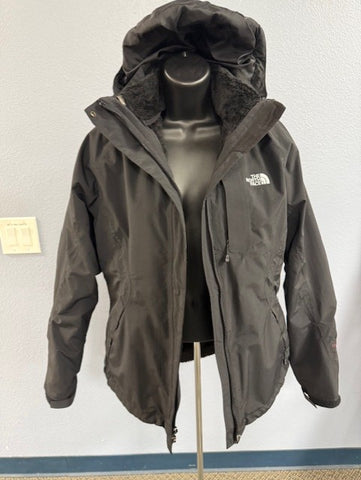 North Face 3 in 1 Fleece Lined Jacket Sz Med