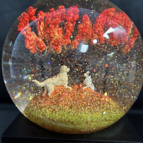 Autumnal Snow Globe