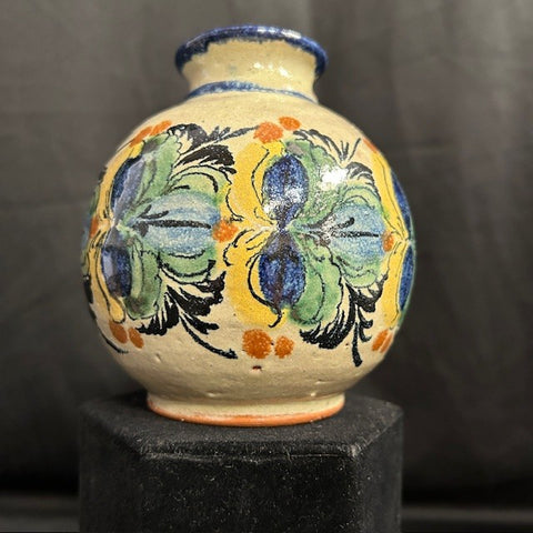 Capelo Hand Painted Mexican Ceramic Vase