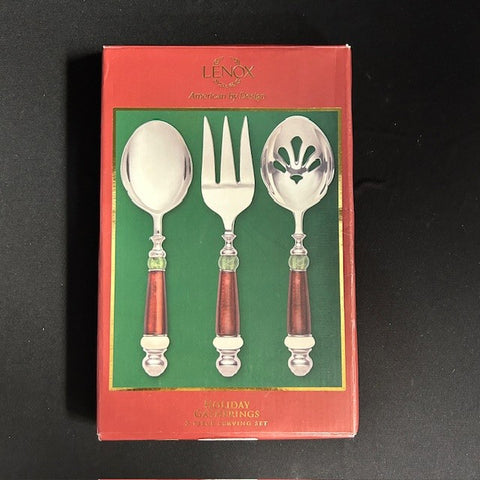 NIB Lenox Holiday Gatherings 3 Pc
