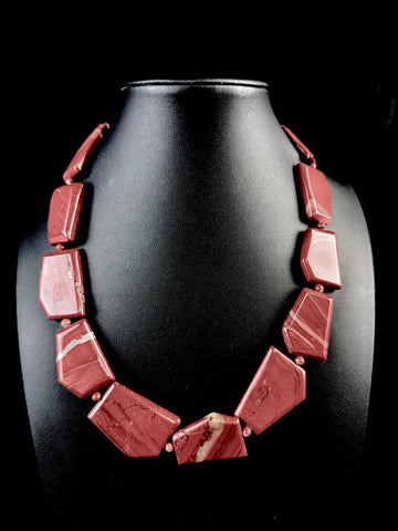 Abalone Boho Gold-Tone Necklace